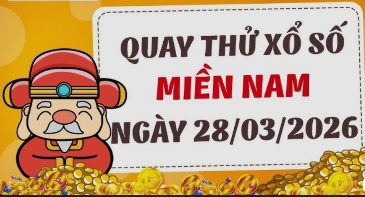 Kết quả xổ số miền Nam h&ocirc;m nay 28/3/2026: TP.HCM, Long An, B&igrave;nh Phước v&agrave; Hậu Giang