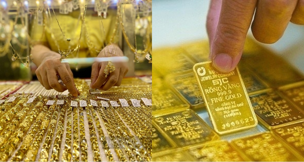 Gi&aacute; v&agrave;ng h&ocirc;m nay 28/3: Tiếp tục &lsquo;cơn địa chấn&rsquo;, thế giới tăng mạnh, trong nước theo đ&agrave;