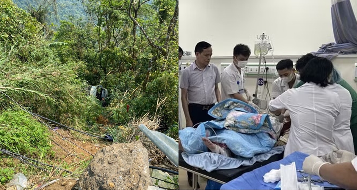 Nguy&ecirc;n nh&acirc;n xe kh&aacute;ch 29 chỗ lao xuống vực ở Tam Đảo, th&ocirc;ng tin n&oacute;ng về t&igrave;nh h&igrave;nh c&aacute;c nạn nh&acirc;n