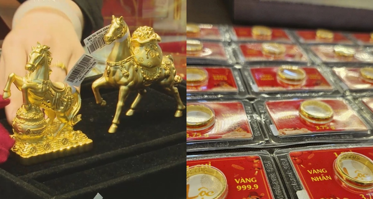 Gi&aacute; v&agrave;ng h&ocirc;m nay (trưa 29/3) giảm s&acirc;u so với đầu th&aacute;ng, SJC v&agrave; nhẫn 9999 neo cao, ch&ecirc;nh lệch với thế giới nới rộng