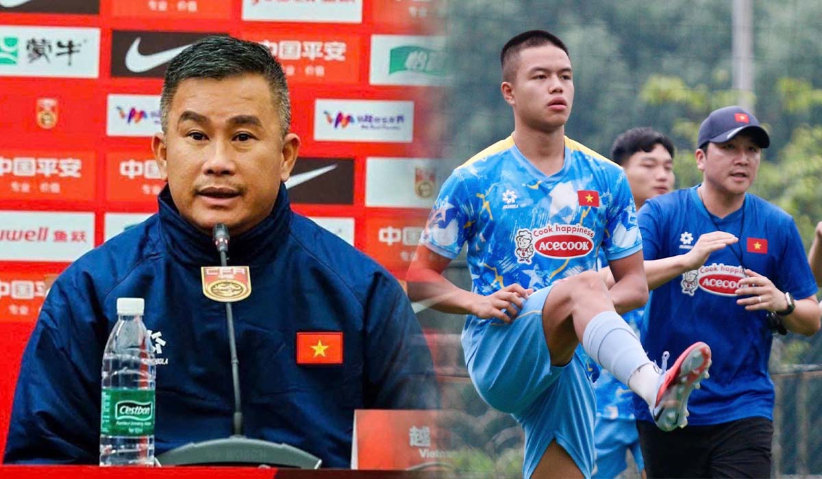 U23 Việt Nam bị Th&aacute;i Lan \'vượt mặt\', HLV Đinh Hồng Vinh \'nhắc kh&eacute;o\' ng&ocirc;i sao Việt kiều