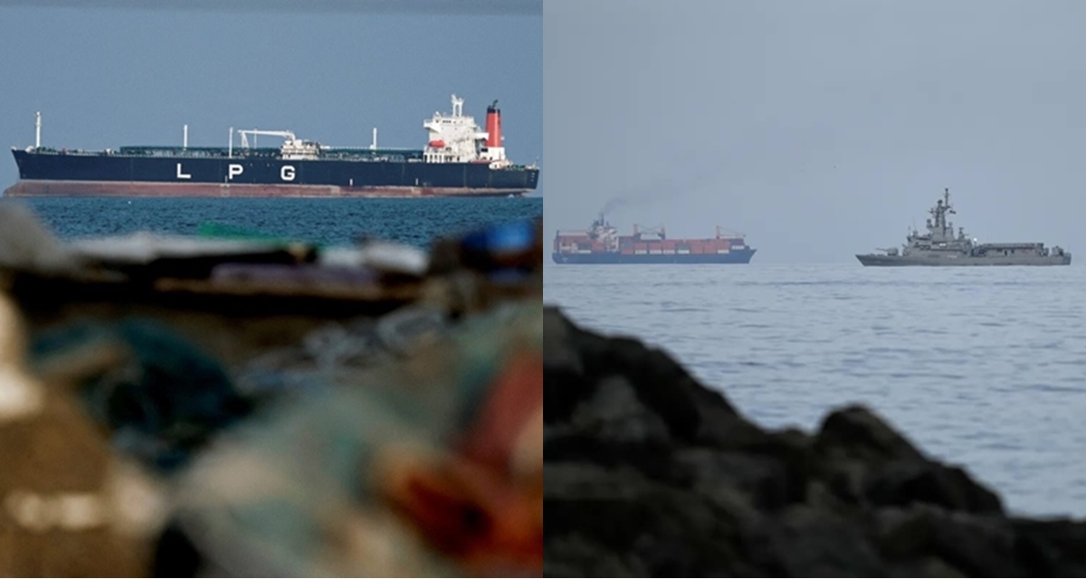 Được Iran cho ph&eacute;p đi qua eo biển Hormuz, 2 t&agrave;u chở kh&iacute; dầu mỏ ung dung tiến thẳng về 1 nước ch&acirc;u &Aacute;