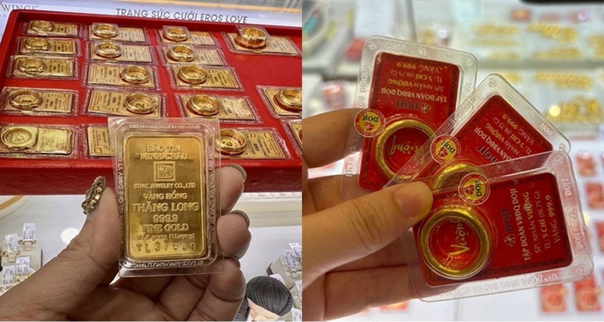 Gi&aacute; v&agrave;ng h&ocirc;m nay rơi thẳng đứng khi dầu th&ocirc; tăng kỷ lục, l&yacute; do gi&aacute; v&agrave;ng trong nước cao hơn thế giới