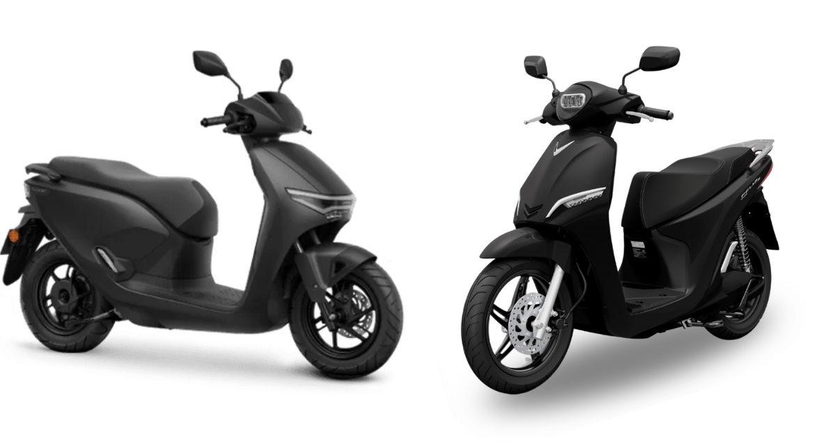 Xe m&aacute;y điện đổi pin: N&ecirc;n chọn VinFast Feliz II hay Honda CUV e:?