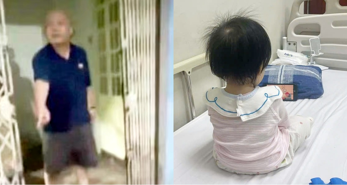 Ho&agrave;n cảnh đ&aacute;ng thương của 2 mẹ con bị h&agrave;ng x&oacute;m h&agrave;nh hung ở H&agrave; Nội, ch&aacute;u b&eacute; đ&atilde; bị chấn động n&atilde;o