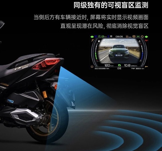 &lsquo;Vua xe ga&rsquo; 250cc mới ch&iacute;nh thức ra mắt: C&oacute; ABS v&agrave; TCS như Honda SH, gi&aacute; chỉ ngang với Air Blade 160 ảnh 4