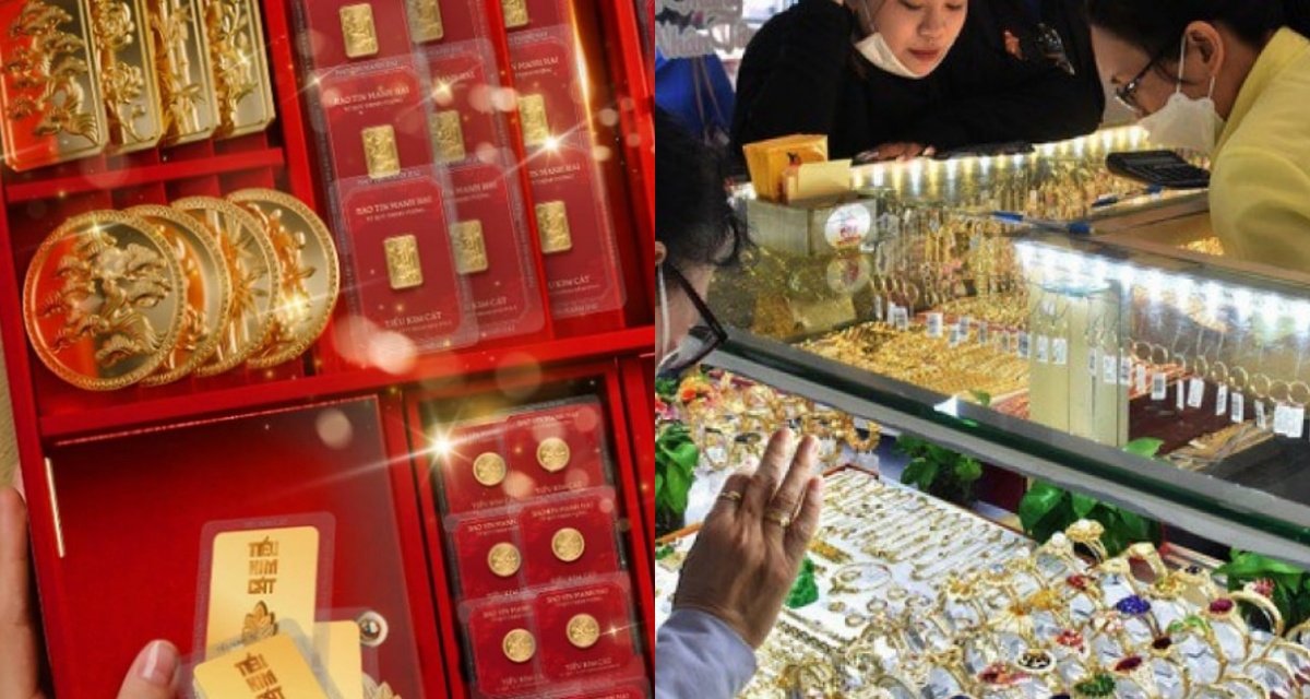 Gi&aacute; v&agrave;ng h&ocirc;m nay (trưa 31/3): SJC, PNJ, Bảo T&iacute;n đồng loạt n&acirc;ng gi&aacute;, ch&ecirc;nh lệch với thế giới duy tr&igrave; 30 triệu/lượng