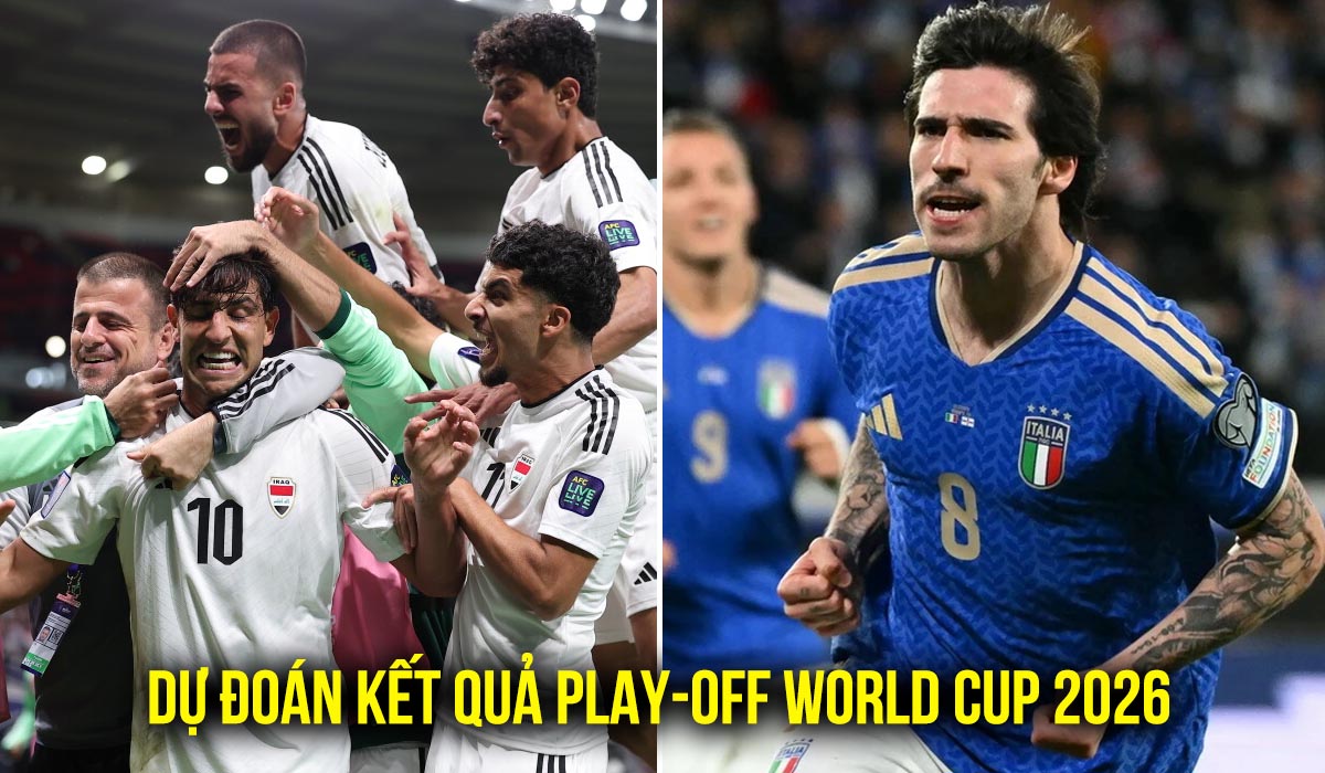 Si&ecirc;u m&aacute;y t&iacute;nh dự đo&aacute;n kết quả Play-off World Cup 2026: G&atilde; khổng lồ trở lại; Ch&acirc;u &Aacute; tạo địa chấn?