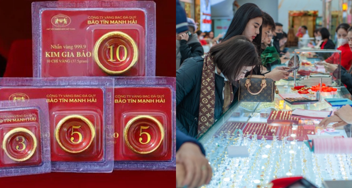 Gi&aacute; v&agrave;ng th&aacute;ng 3 giảm, người mua ghi nhận lỗ 10 triệu/lượng, h&eacute; lộ nguy&ecirc;n nh&acirc;n đ&agrave; giảm 