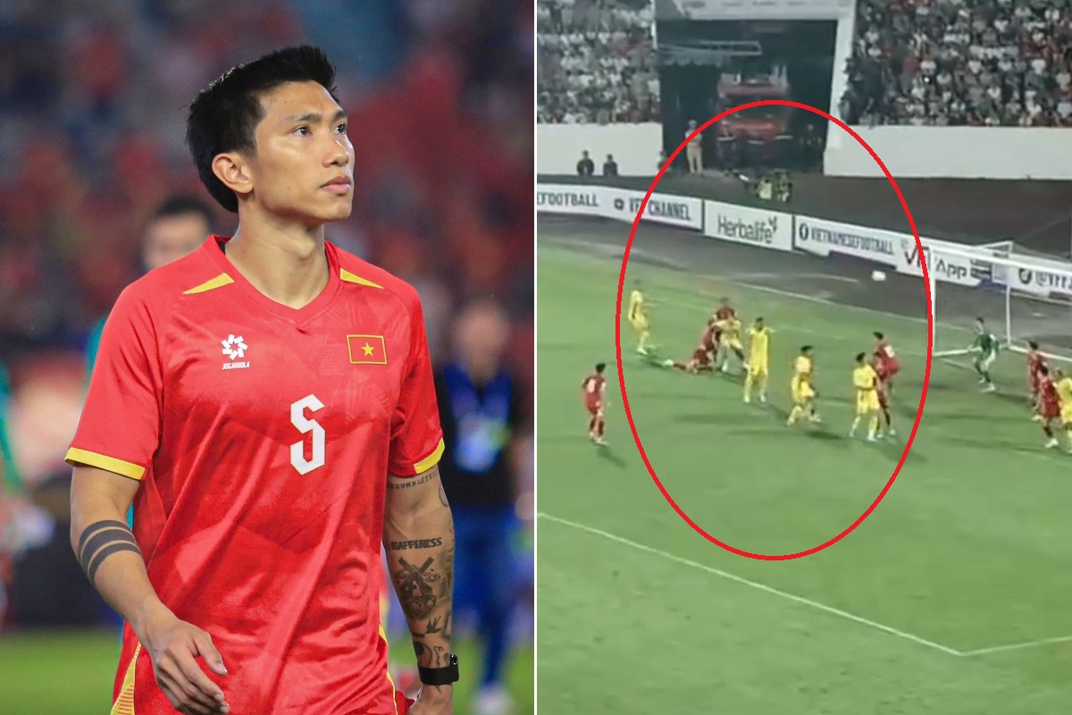 V&igrave; sao ĐT Việt Nam bị thổi phạt đền ở trận thắng Malaysia, ai l&agrave; người phạm lỗi?