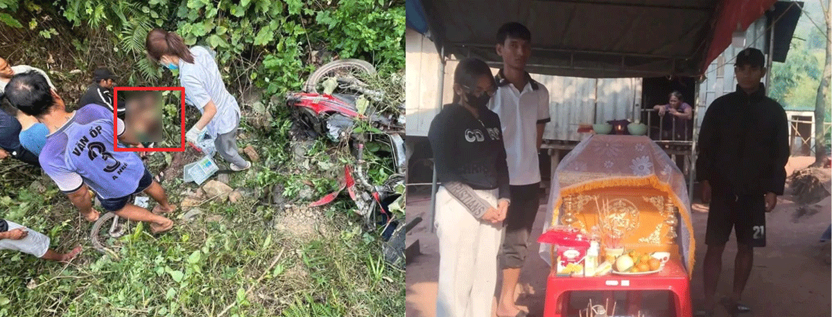 Vụ cặp vợ chồng lao xuống vực s&acirc;u: Người vợ đ&atilde; tử vong, t&igrave;nh h&igrave;nh người chồng v&agrave; nguy&ecirc;n nh&acirc;n tai nạn