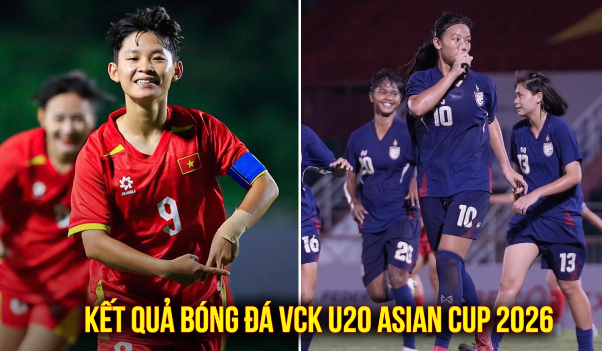Kết quả b&oacute;ng đ&aacute; VCK U20 ch&acirc;u &Aacute; 2026 h&ocirc;m nay 1/4: Th&aacute;i Lan thắng dễ; U20 Việt Nam tạo địa chấn?