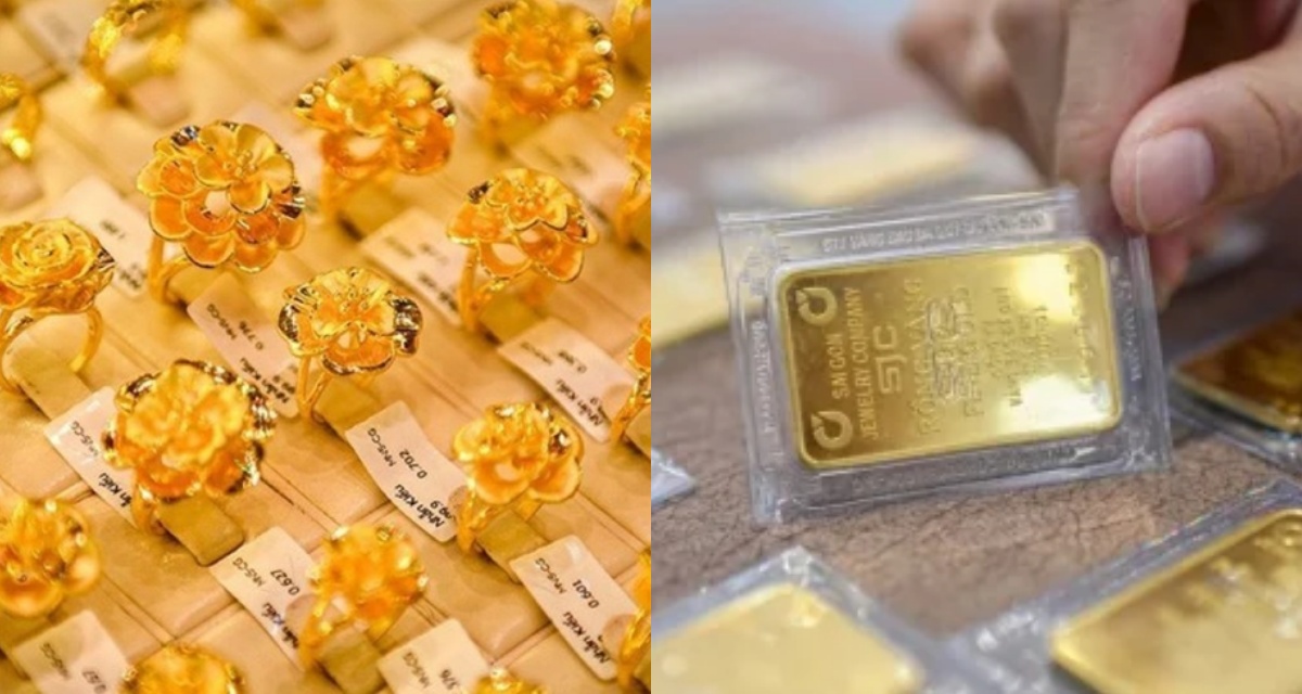 Gi&aacute; v&agrave;ng SJC, PNJ , Bảo T&iacute;n Minh Ch&acirc;u h&ocirc;m nay 1/4 tăng đồng loạt, thị trường ghi nhận ch&ecirc;nh lệch lớn