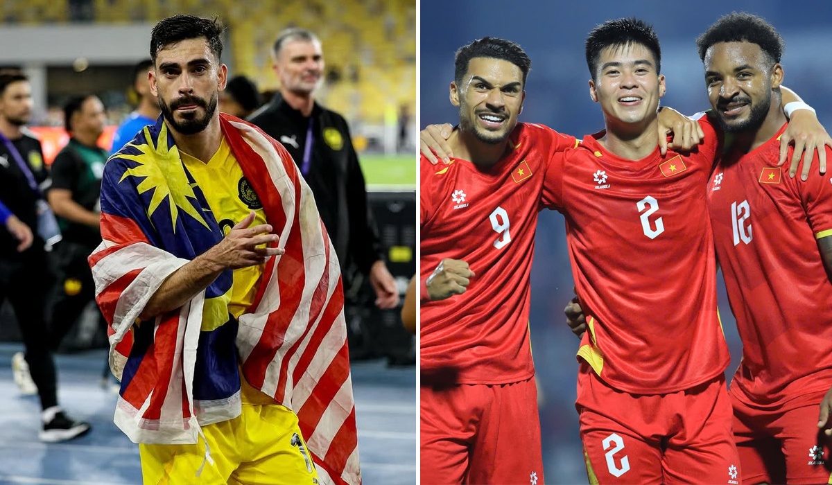 Đội nh&agrave; thua đậm, sao nhập tịch Malaysia bất ngờ cảm ơn... NHM Việt Nam v&igrave; 1 điều