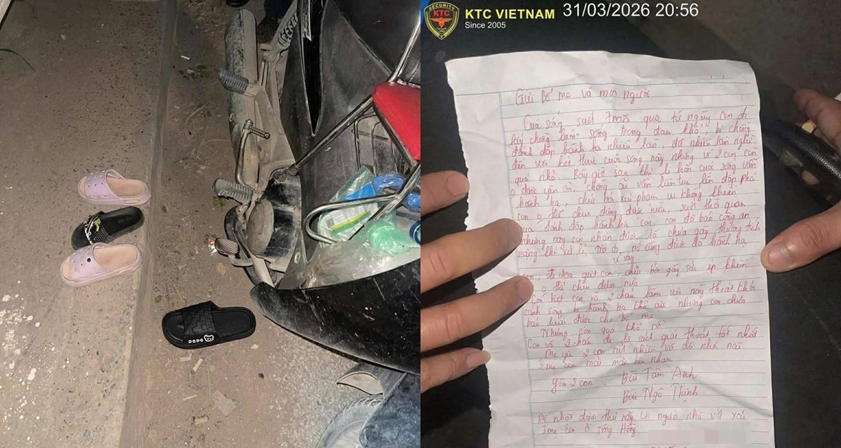 Vụ 3 mẹ con nghi nhảy s&ocirc;ng Hồng: Lặng người bức thư tuyệt mệnh, người nh&agrave; kh&oacute;c nghẹn h&eacute; lộ ho&agrave;n cảnh