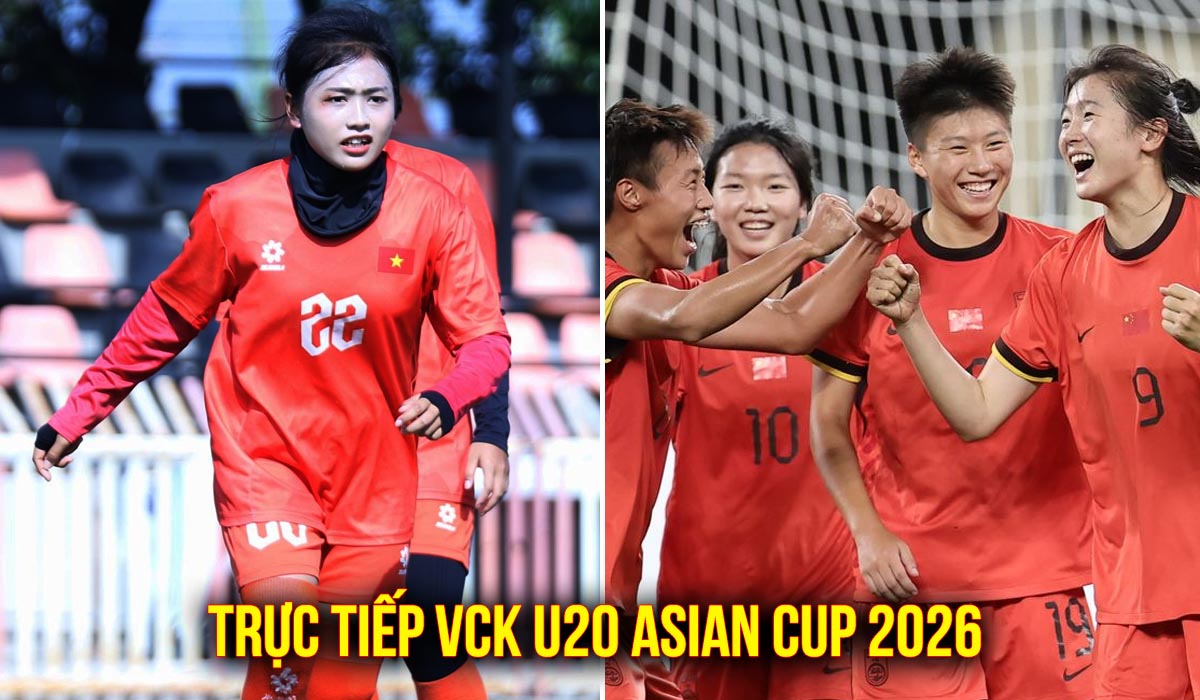 Trực tiếp VCK U20 ch&acirc;u &Aacute; 2026 h&ocirc;m nay 1/4 - Xem trực tiếp U20 Việt Nam vs U20 Trung Quốc ở đ&acirc;u?
