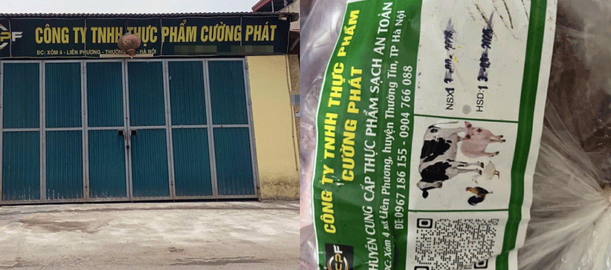 Vụ 300 tấn thịt lợn bệnh đưa v&agrave;o cả trường học: C&ocirc;ng ty Cường Ph&aacute;t vẫn đủ giấy chứng nhận an to&agrave;n thực phẩm