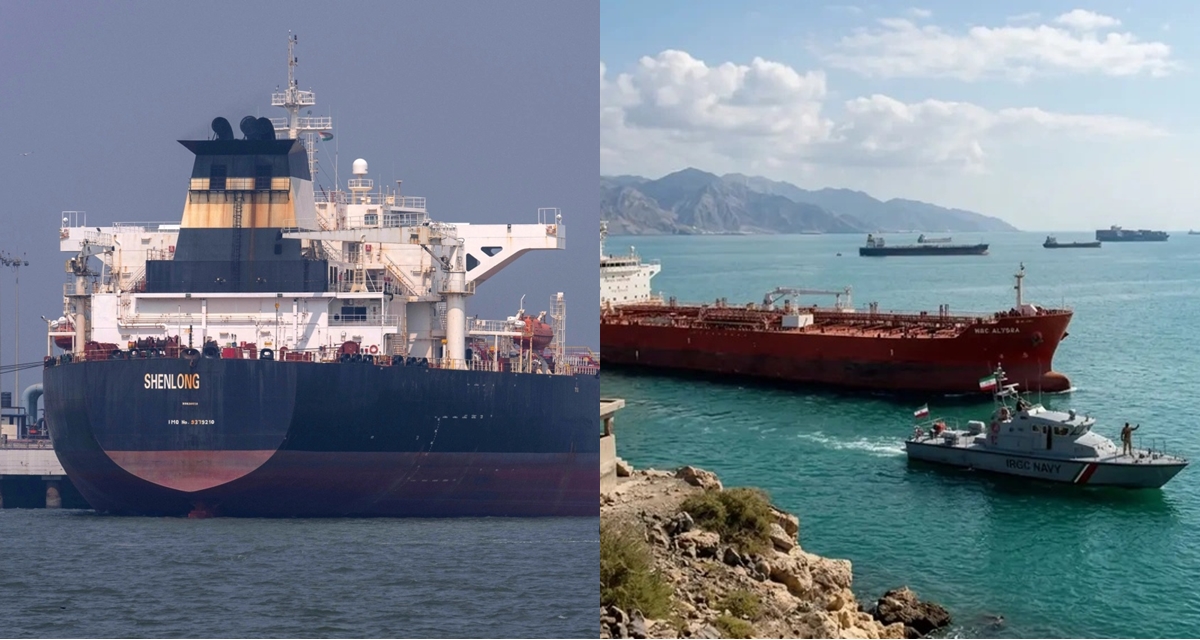 T&agrave;u chở 45.000 tấn kh&iacute; đốt của 1 nước ch&acirc;u &Aacute; được 4 t&agrave;u chiến hộ tống, th&agrave;nh c&ocirc;ng vượt eo biển Hormuz