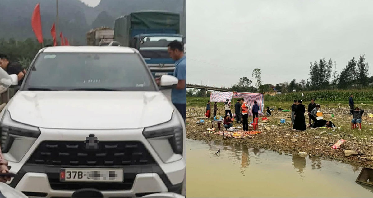 Vụ c&ocirc; g&aacute;i để &ocirc; t&ocirc; tr&ecirc;n cầu Rỏi rồi nhảy s&ocirc;ng: Xuất hiện clip c&oacute; người ứng cứu nhưng nạn nh&acirc;n vẫn ch&igrave;m xuống