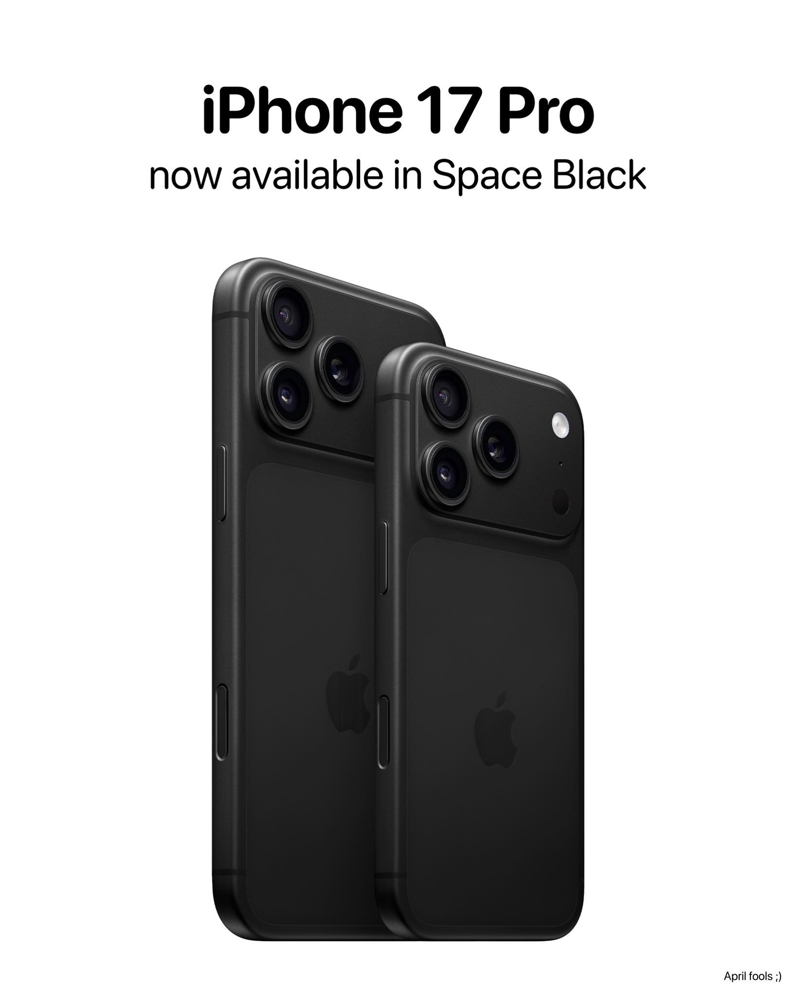 iPhone 17 Pro Max m&agrave;u Đen bất ngờ xuất hiện: Đ&acirc;y mới thực sự l&agrave; đẳng cấp của sự sang trọng