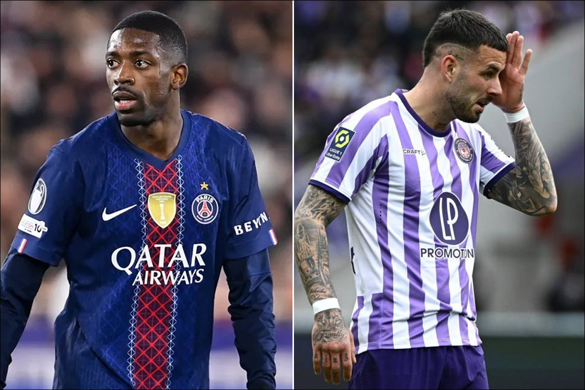 Kết quả PSG vs Toulouse - Ligue 1: Dembele g&acirc;y thất vọng trước ng&agrave;y đụng độ Liverpool?