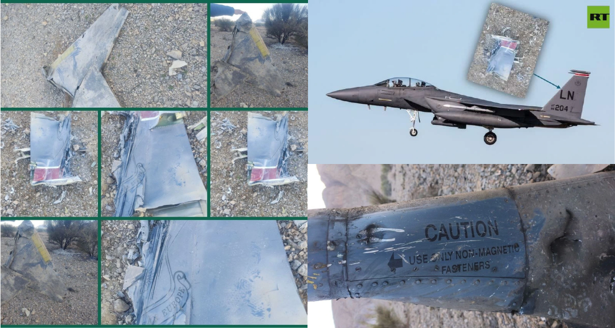 Iran tung ảnh &lsquo;x&aacute;c&rsquo; ti&ecirc;m k&iacute;ch Mỹ bị bắn hạ, nghi l&agrave; F-35: Thực hư ra sao?