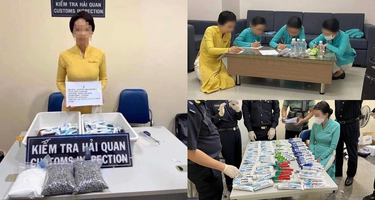 &Ocirc;ng tr&ugrave;m người Nghệ An bỏ ma t&uacute;y v&agrave;o vali 4 nữ tiếp vi&ecirc;n VietNam Airlines v&agrave; điều h&agrave;nh đường d&acirc;y thế n&agrave;o? 