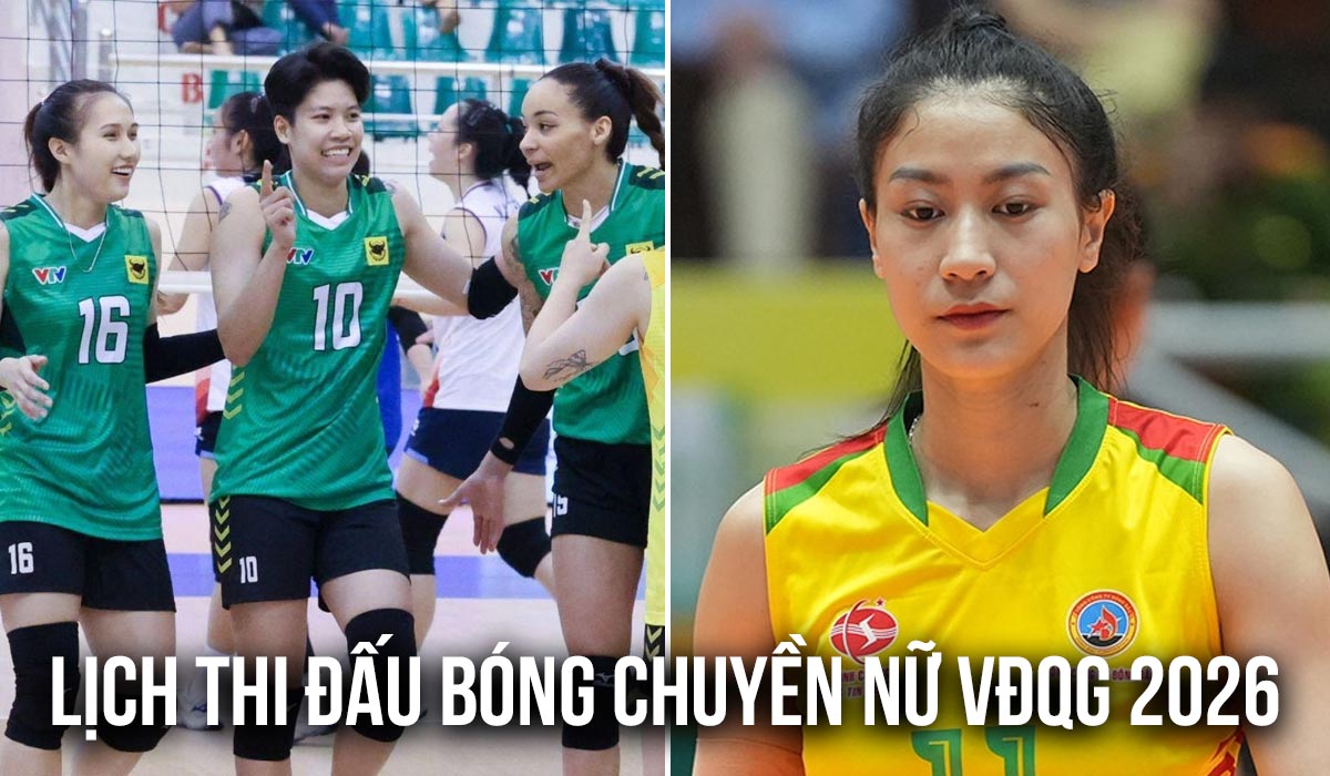 Lịch thi đấu Giải b&oacute;ng chuyền nữ VĐQG 2026 mới nhất - Link xem trực tiếp b&oacute;ng chuyền nữ Việt Nam