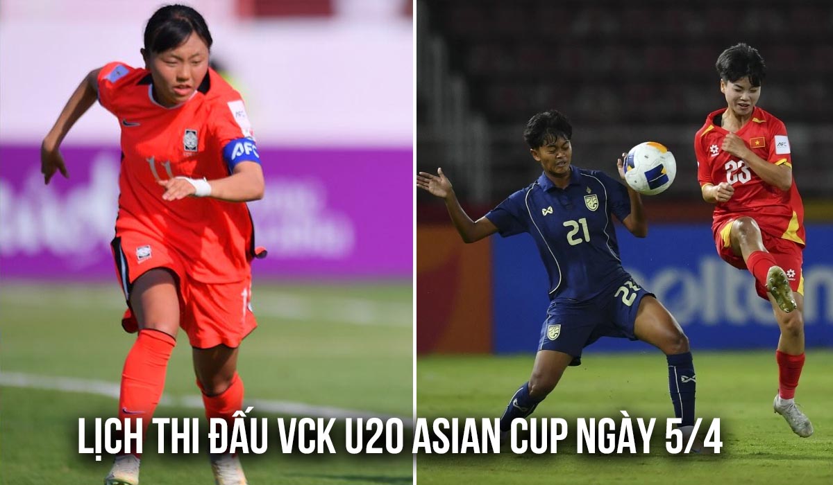 Lịch thi đấu VCK U20 Asian Cup 2026 ng&agrave;y 5/4: Bất ngờ xuất hiện; ĐT Việt Nam hết hy vọng đi tiếp?