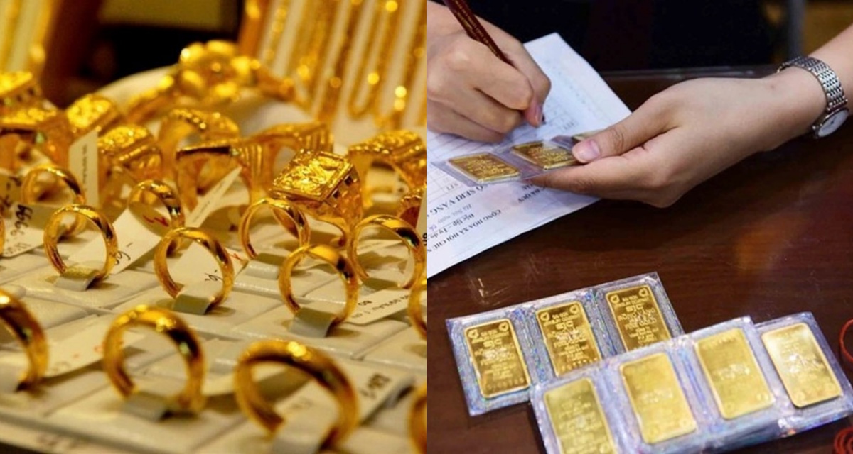 Gi&aacute; v&agrave;ng h&ocirc;m nay (trưa 4/4): V&agrave;ng SJC, DOJI, PNJ, Bảo T&iacute;n Minh Ch&acirc;u tăng nhẹ, ch&ecirc;nh lệch thế giới ở mức cao 