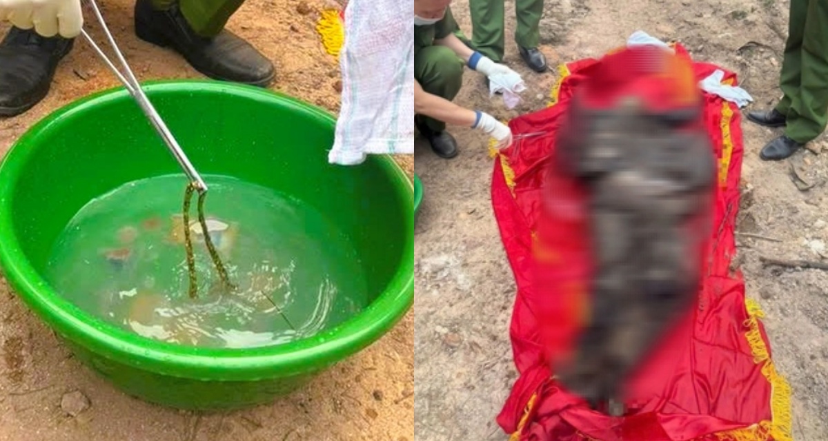 Danh t&iacute;nh thi thể nam giới dưới hồ Hao Hao, Thanh H&oacute;a, ph&aacute;t hiện loạt chi tiết bất thường 