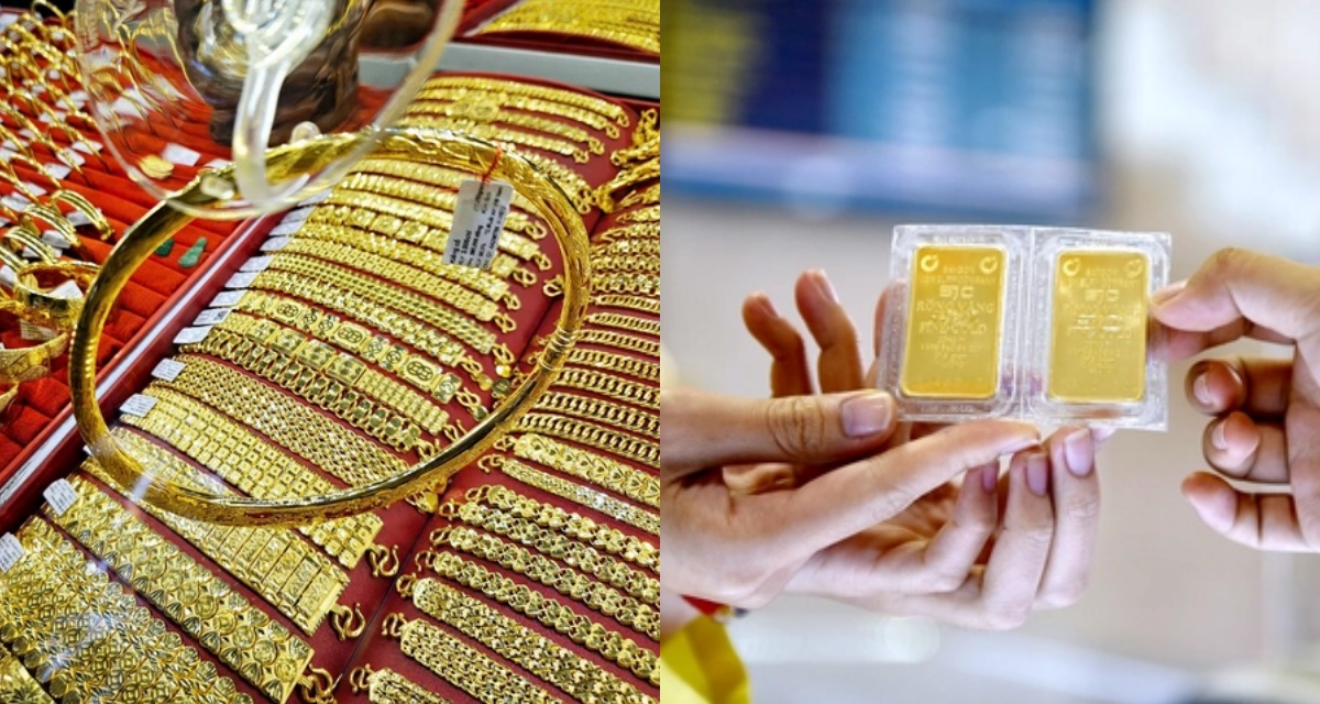 Gi&aacute; v&agrave;ng h&ocirc;m nay (trưa 5/4): SJC, v&agrave;ng nhẫn 9999 giảm 2-3 triệu đồng/lượng, nh&agrave; đầu tư n&ecirc;n mua hay b&aacute;n? 