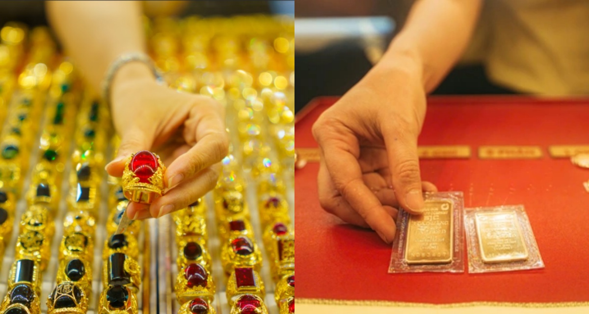 Gi&aacute; v&agrave;ng h&ocirc;m nay diễn biến tr&aacute;i chiều: Gi&aacute; thế giới giảm, trong nước tăng, dữ liệu th&aacute;ng 3 h&eacute; lộ nguy&ecirc;n nh&acirc;n 