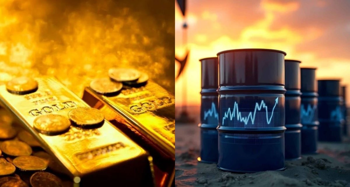 Gi&aacute; v&agrave;ng h&ocirc;m nay 5/4 giữ mốc cao, dầu Brent v&agrave; WTI biến động theo Trung Đ&ocirc;ng, ch&ecirc;nh lệch trong nước v&agrave; quốc tế k&eacute;o d&agrave;i
