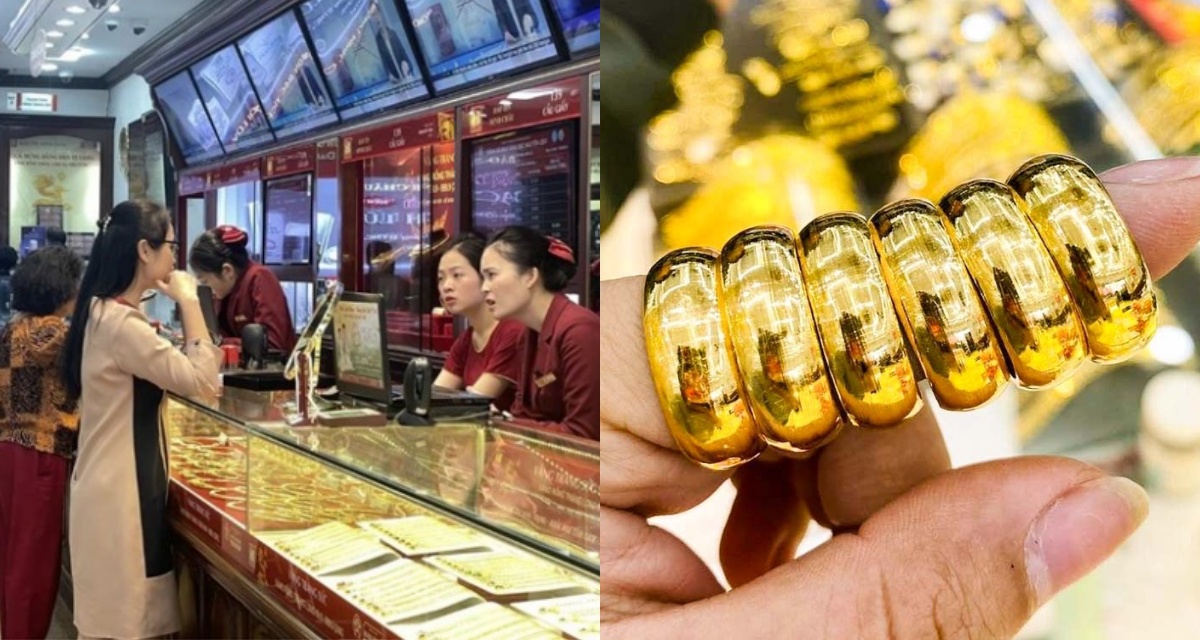 Gi&aacute; v&agrave;ng h&ocirc;m nay 6/4: V&agrave;ng SJC, nhẫn 9999 lao dốc, giao dịch mua - b&aacute;n xuất hiện cảnh kh&aacute;c lạ 