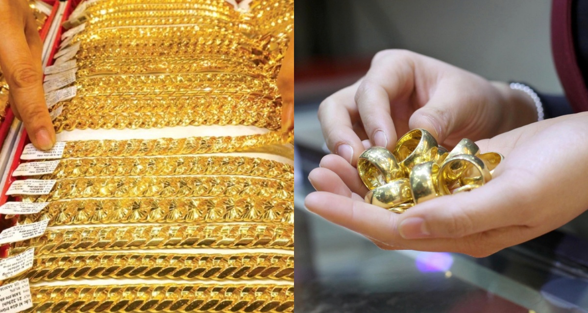 Gi&aacute; v&agrave;ng h&ocirc;m nay (chiều 6/4) giảm 1,4 triệu, v&agrave;ng miếng v&agrave; nhẫn đi xuống theo biến động l&atilde;i suất v&agrave; thị trường quốc tế