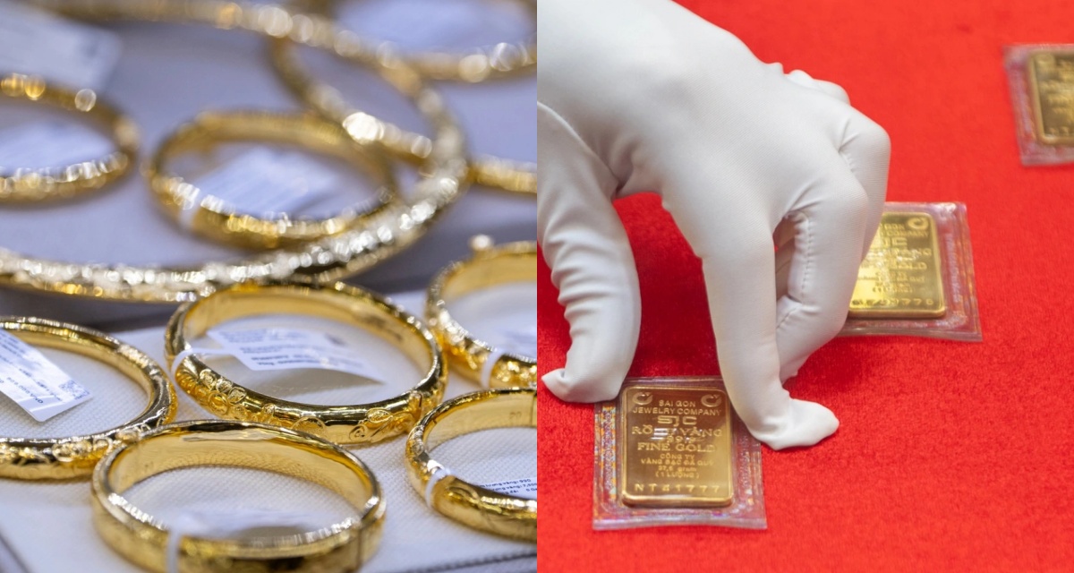 Gi&aacute; v&agrave;ng miếng giảm hơn 16 triệu/lượng từ đỉnh, mức ch&ecirc;nh lệch nới rộng, diễn biến thị trường khiến người mua c&acirc;n nhắc