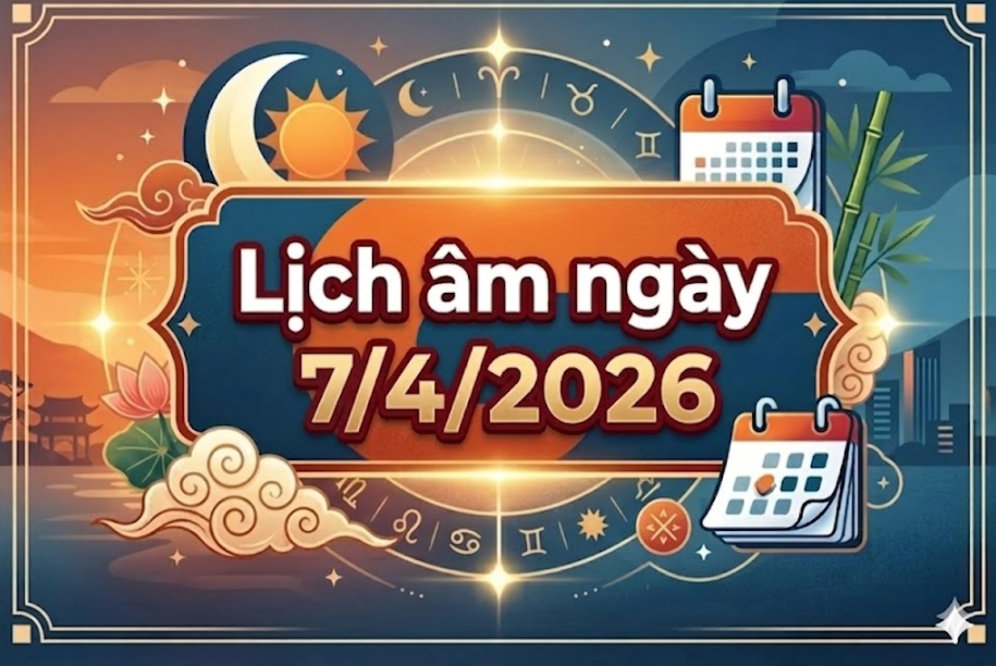 Lịch &acirc;m ng&agrave;y 7/4/2026: Giờ tốt h&ocirc;m nay? Những việc n&ecirc;n l&agrave;m v&agrave; n&ecirc;n tr&aacute;nh v&agrave;o ng&agrave;y &acirc;m lịch 7/4?
