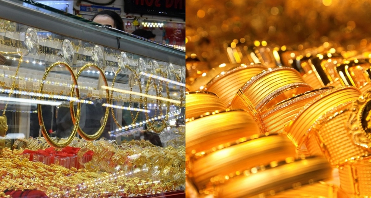 Gi&aacute; v&agrave;ng h&ocirc;m nay 7/4 giảm cả hai chiều, SJC v&agrave; v&agrave;ng nhẫn đồng loạt điều chỉnh, ch&ecirc;nh lệch nới rộng