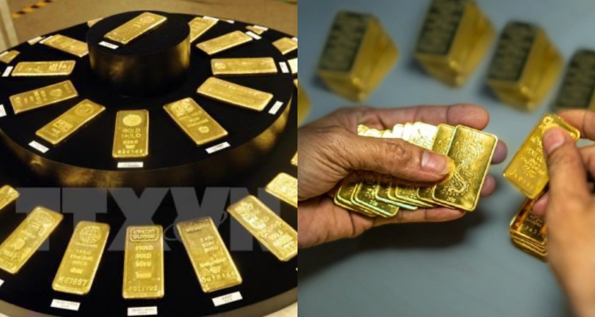 Ch&ecirc;nh lệch gi&aacute; v&agrave;ng trong nước v&agrave; thế giới sụt hơn 38% từ mốc đỉnh 20/3, SJC v&agrave; v&agrave;ng nhẫn điều chỉnh theo diễn biến mới