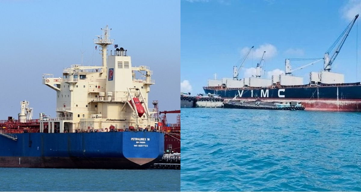 T&agrave;u vận tải cỡ lớn được huy động để chở dầu từ Trung Đ&ocirc;ng về Việt Nam