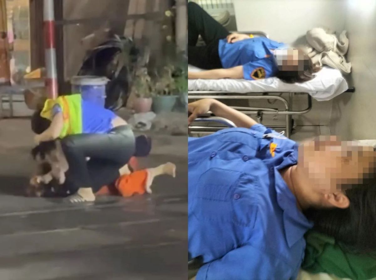 T&igrave;nh h&igrave;nh sức khỏe g&acirc;y ch&uacute; &yacute; của hai nữ nh&acirc;n vi&ecirc;n g&aacute;c chắn bị h&agrave;nh hung ở Đ&agrave; Nẵng