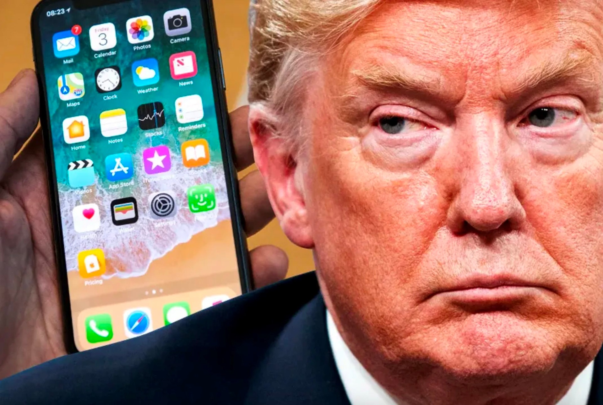 Trump ra đ&ograve;n thuế 50% với c&aacute;c nước cung cấp vũ kh&iacute; cho Iran, gi&aacute; iPhone, Android biến động chưa từng c&oacute;!