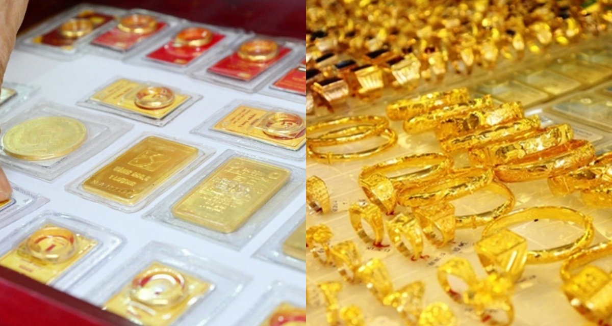 Gi&aacute; v&agrave;ng h&ocirc;m nay (chiều 8/4) vượt 175 triệu/lượng, SJC-PNJ-DOJI-BTMC đồng loạt điều chỉnh theo gi&aacute; thế giới