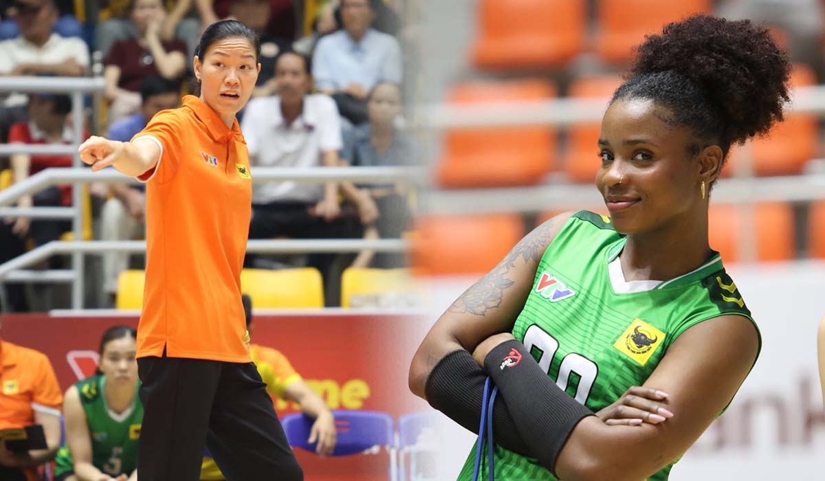 Ngoại binh b&oacute;ng chuyền VTV B&igrave;nh Điền Long An khiến đối thủ khiếp sợ, h&eacute; lộ gia thế \'đặc biệt\' ph&iacute;a sau