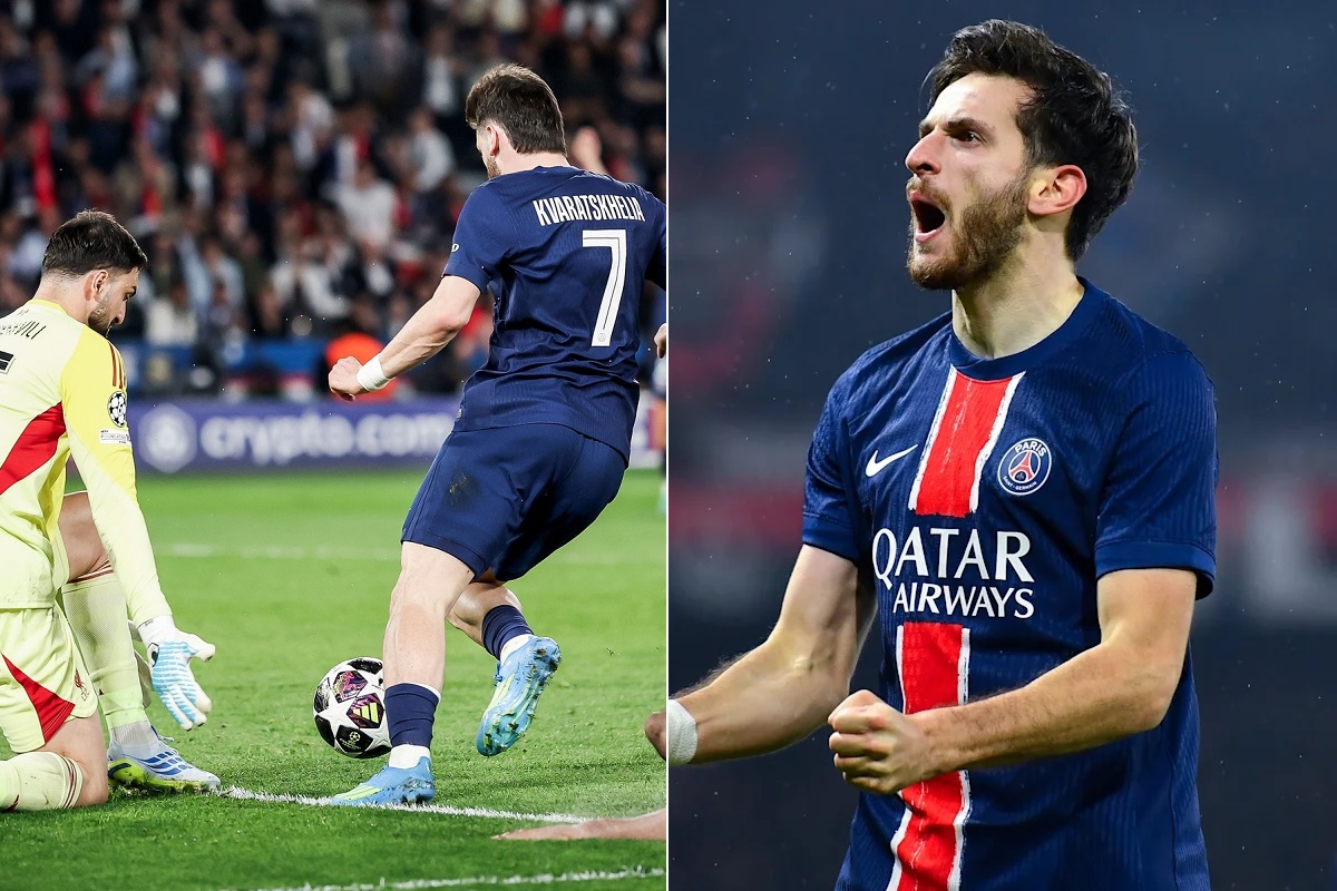 Mức lương của Kvaratskhelia tại PSG: Hơn 14 triệu l&iacute;t xăng mỗi năm theo gi&aacute; xăng h&ocirc;m nay 9/4