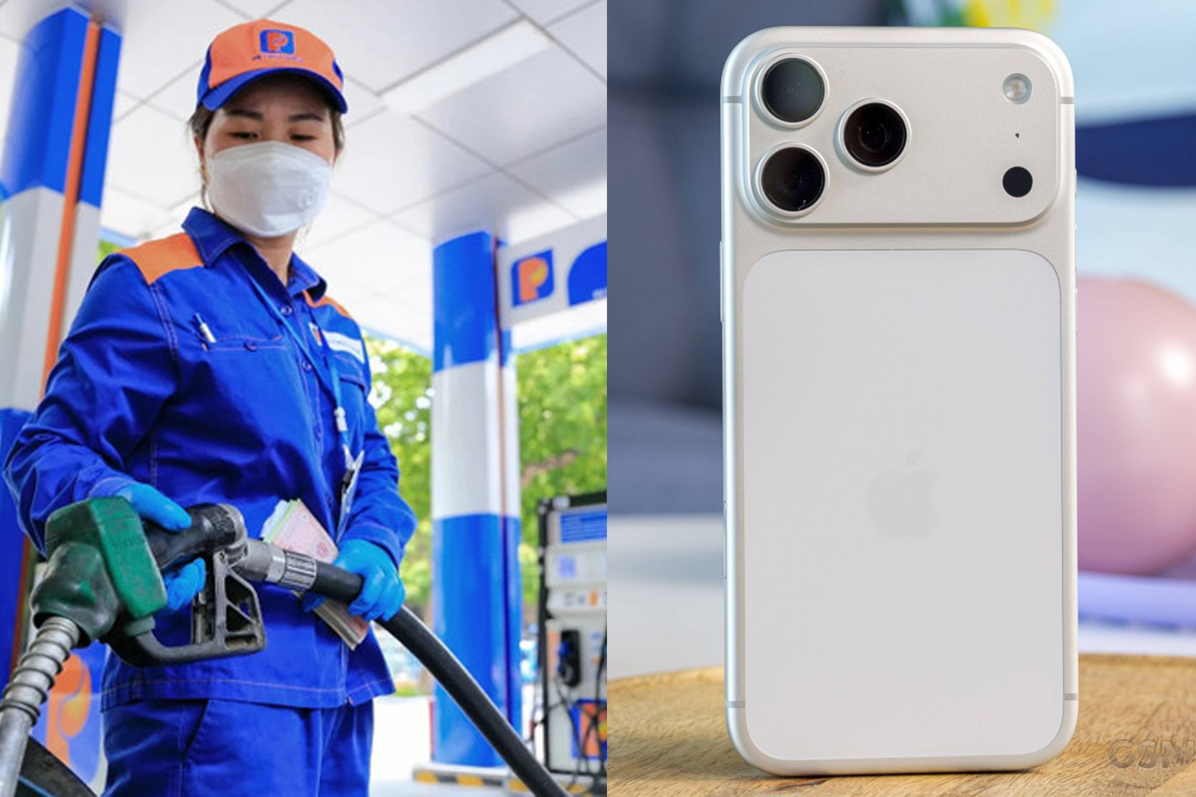 Gi&aacute; xăng dầu Petrolimex 9/4: gi&aacute; xăng giảm gần 3.000 đ/l&iacute;t, gi&aacute; dầu giảm gần 10.000 đ/l&iacute;t, gi&aacute; iPhone 17 Pro Max ra sao?