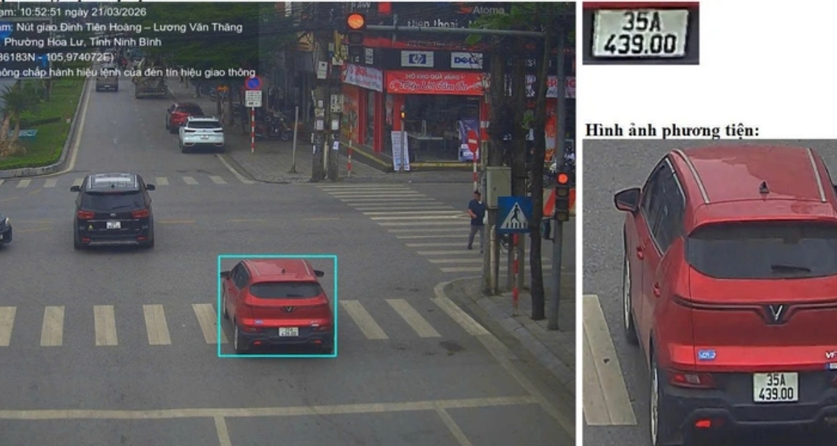 665 biển số &ocirc; t&ocirc; bị ghi nhận qua camera AI giao th&ocirc;ng tại Ninh B&igrave;nh, CSGT triển khai xử l&yacute; phạt nguội