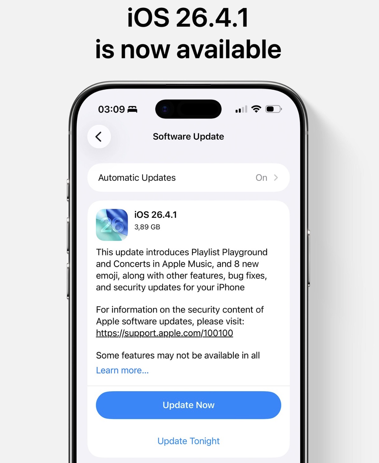 Apple bất ngờ tung ra iOS 26.4.1 fix loạt lỗi \'b&iacute; ẩn\', người d&ugrave;ng n&ecirc;n n&acirc;ng cấp ngay