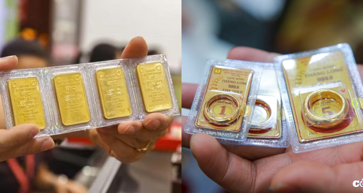 Gi&aacute; v&agrave;ng h&ocirc;m nay (chiều 9/4) giảm diện rộng, v&agrave;ng SJC v&agrave; v&agrave;ng nhẫn 9999 biến động, gi&aacute; v&agrave;ng thế giới cập nhật mới